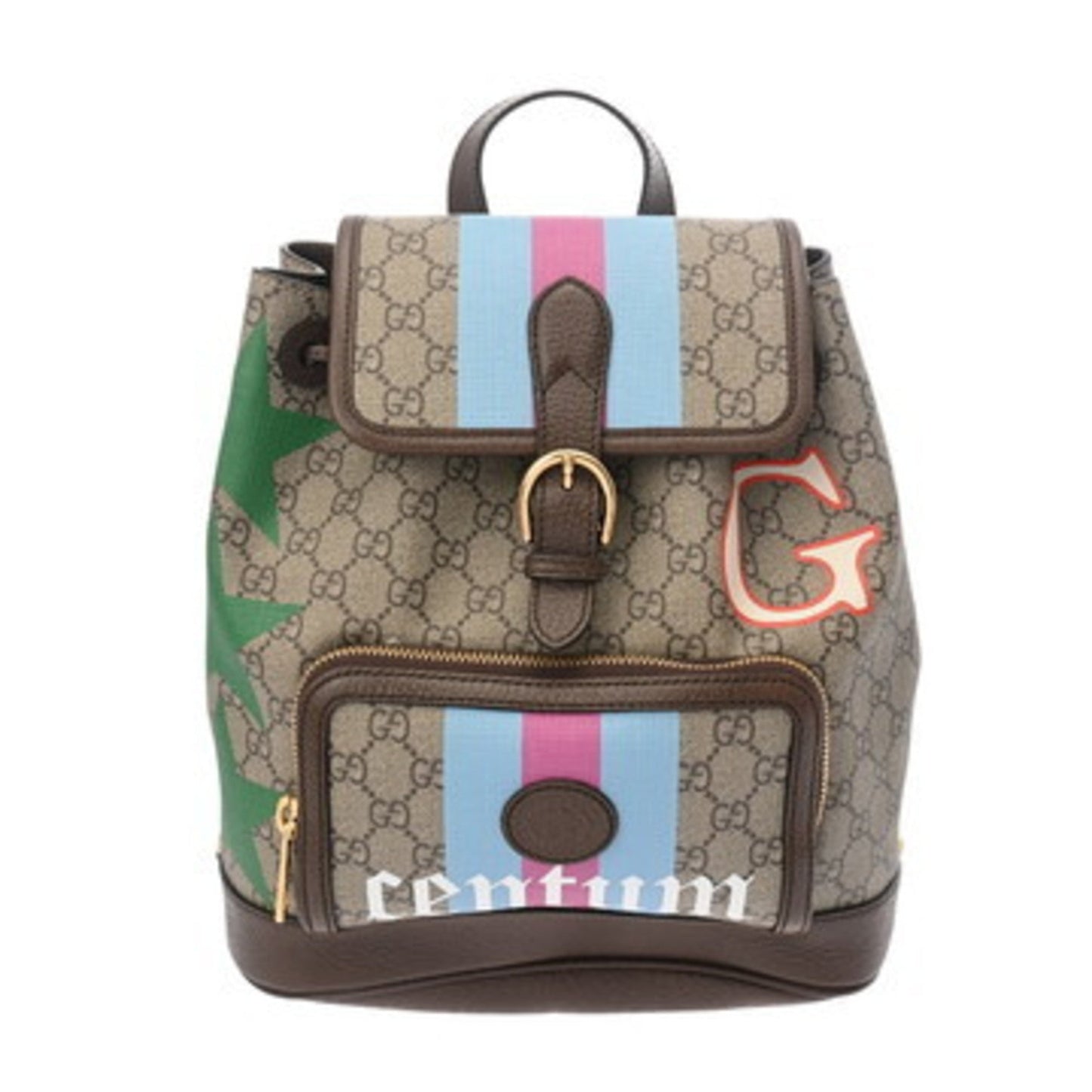 Gucci Beige Gg Supreme Backpack ( )