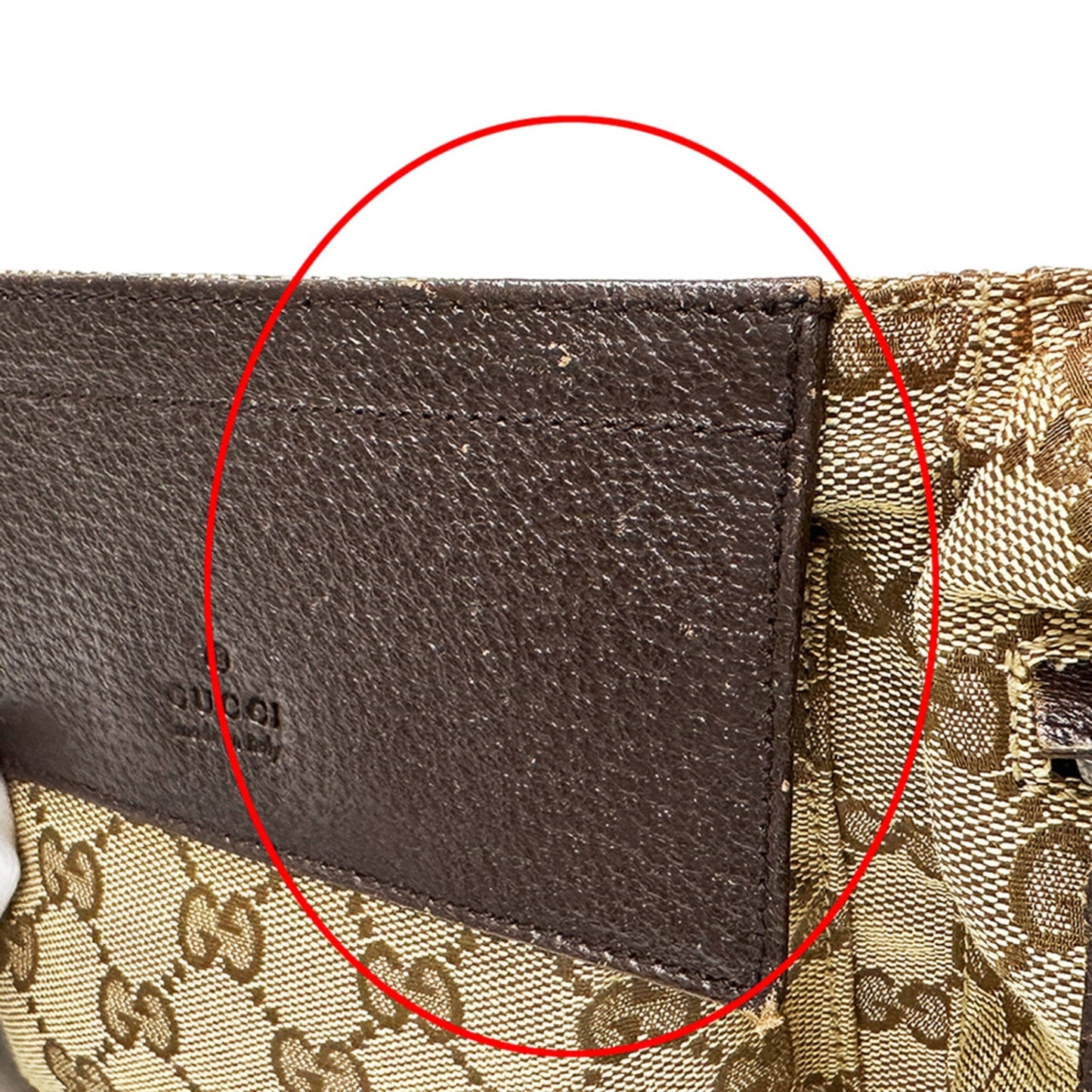 Gucci Gg Canvas Beige Brown Gg Canvas Fanny Pack Sling Bag ( )