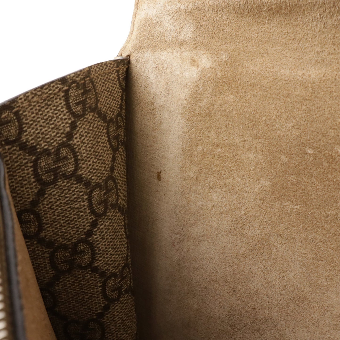 Gucci Beige Gg Supreme Shoulder Bag ( )