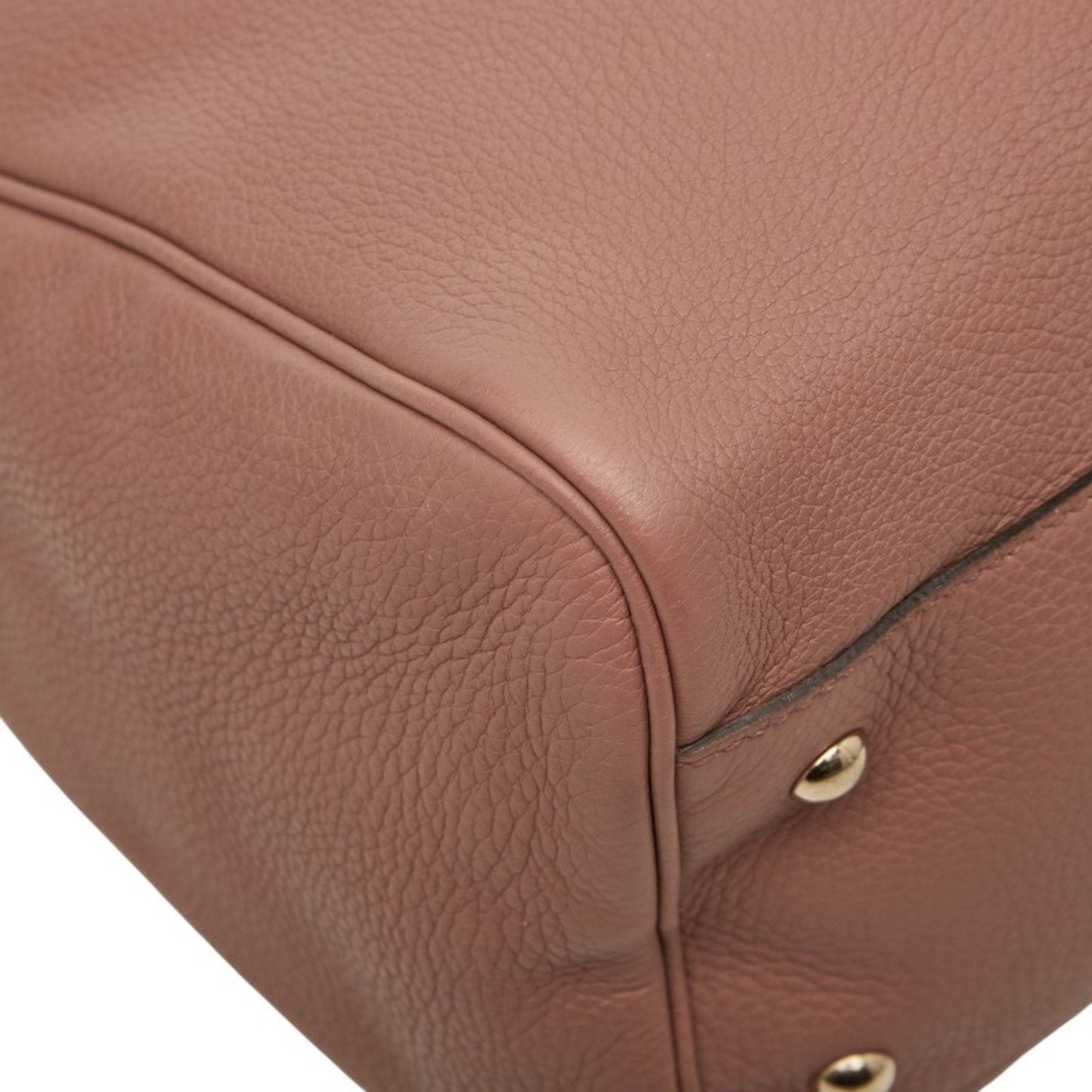 Gucci Pink Leather Handbag Shoulder Bag ( )