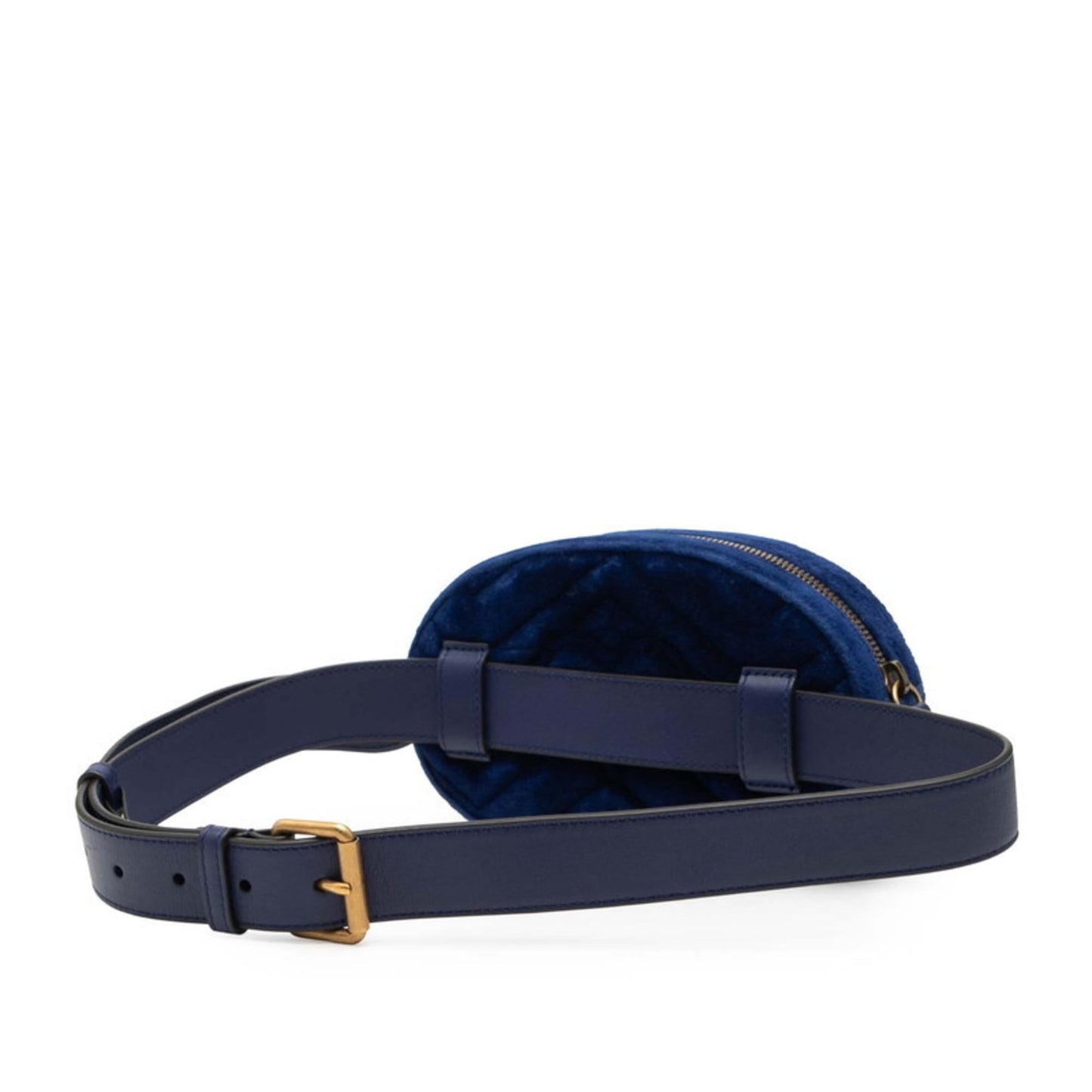 Gucci Gg Marmont Blue Leather Sling Bag ( )