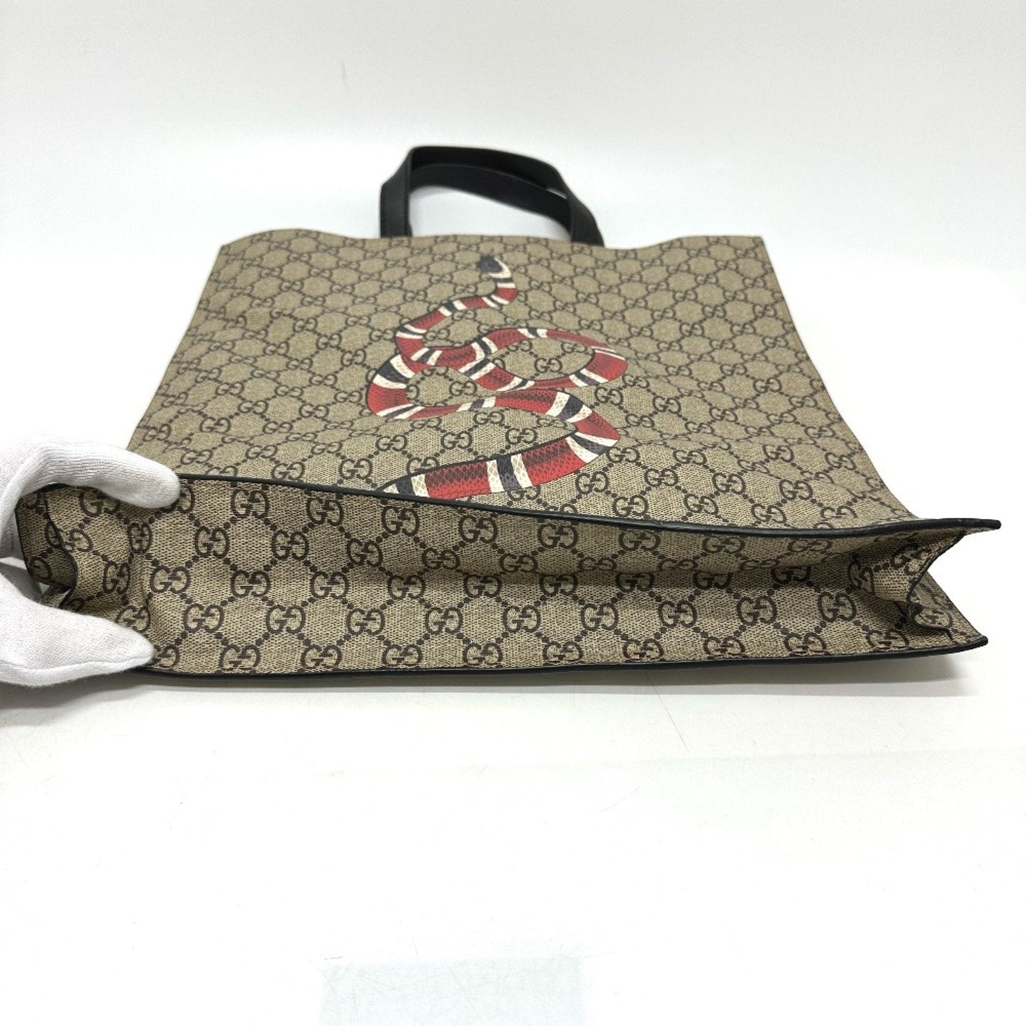 Gucci Beige Gg Supreme Handbag Shoulder Bag ( )