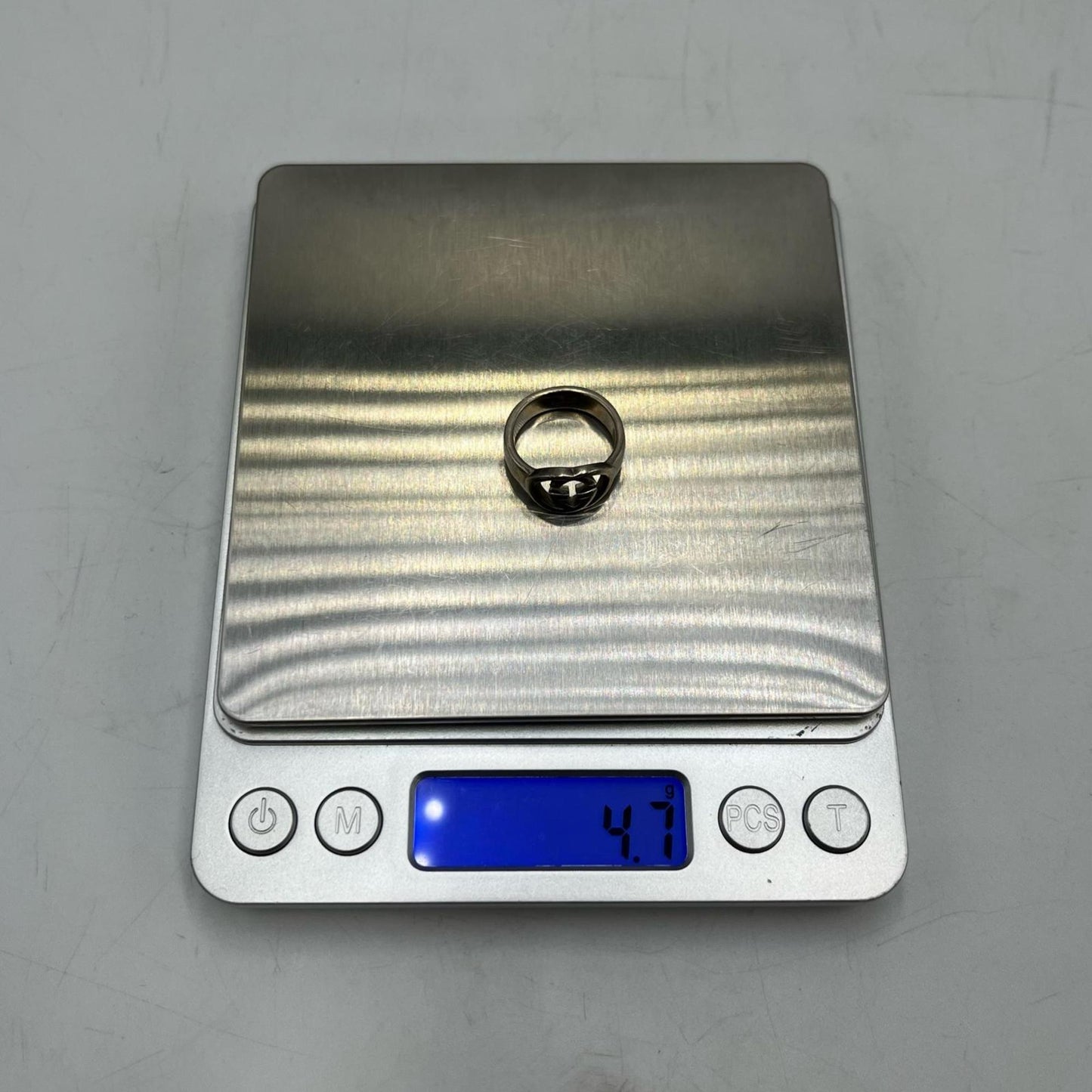 Gucci Silver Silver 925 Band Ring ( )