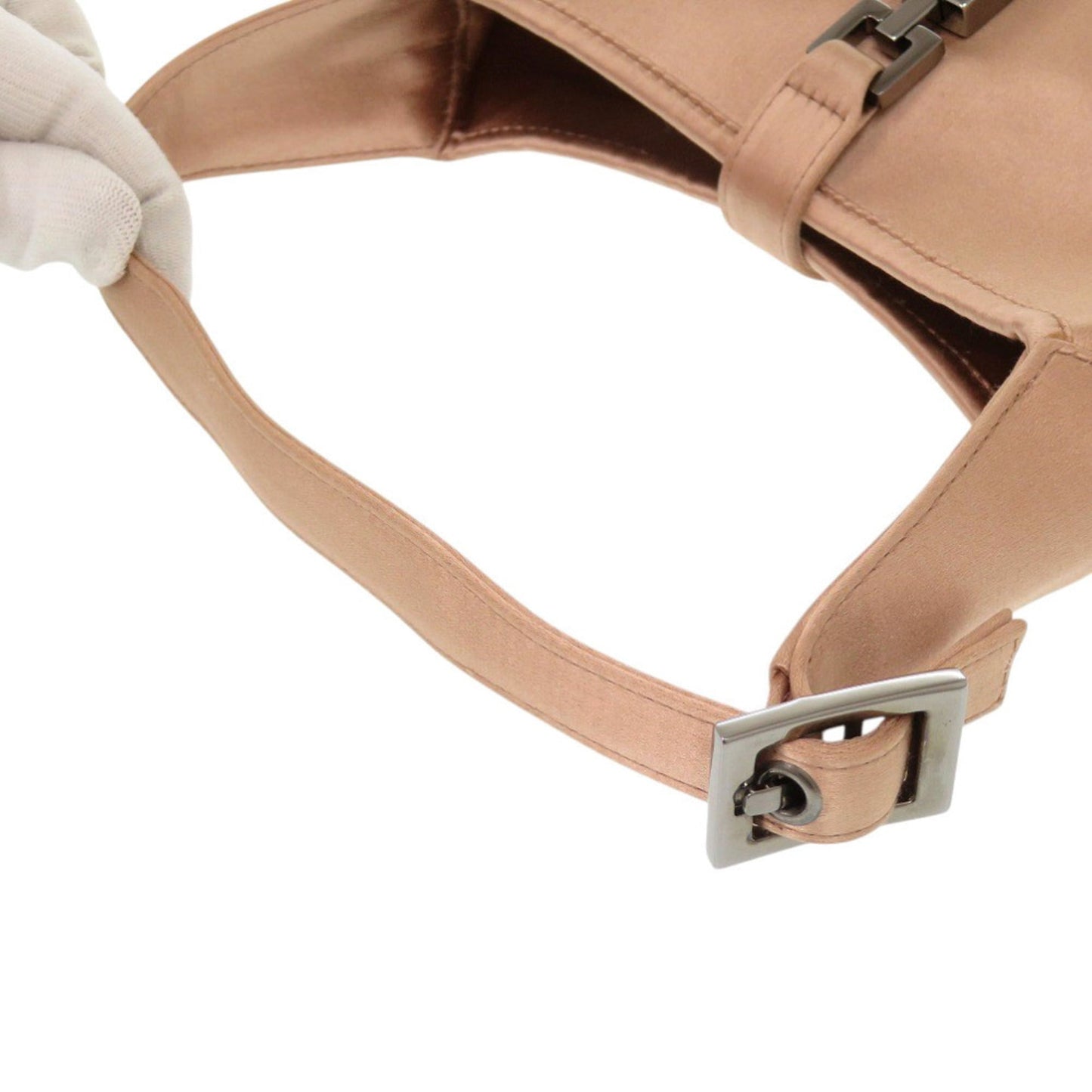 Gucci Pink Satin Handbag ( )