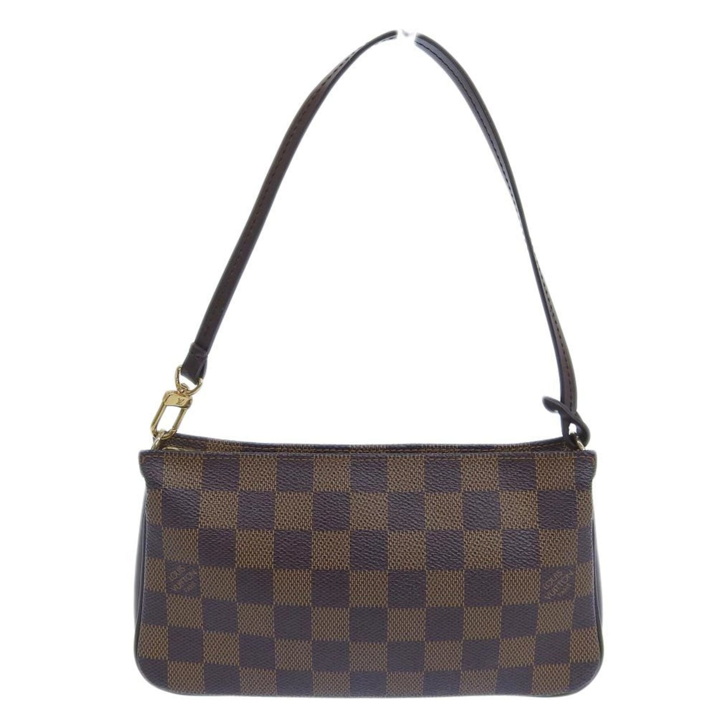 LOUIS VUITTON Damier Navona Pouch Ebene N51983