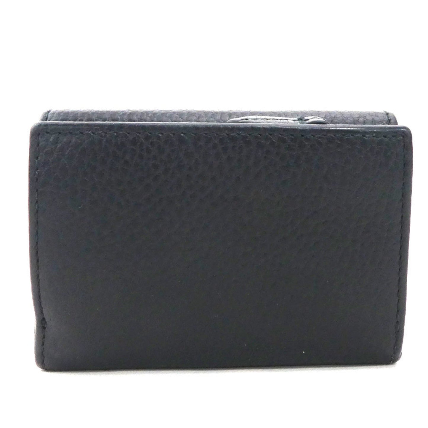 Gucci Black Leather Wallet (Tri-Fold) ( )