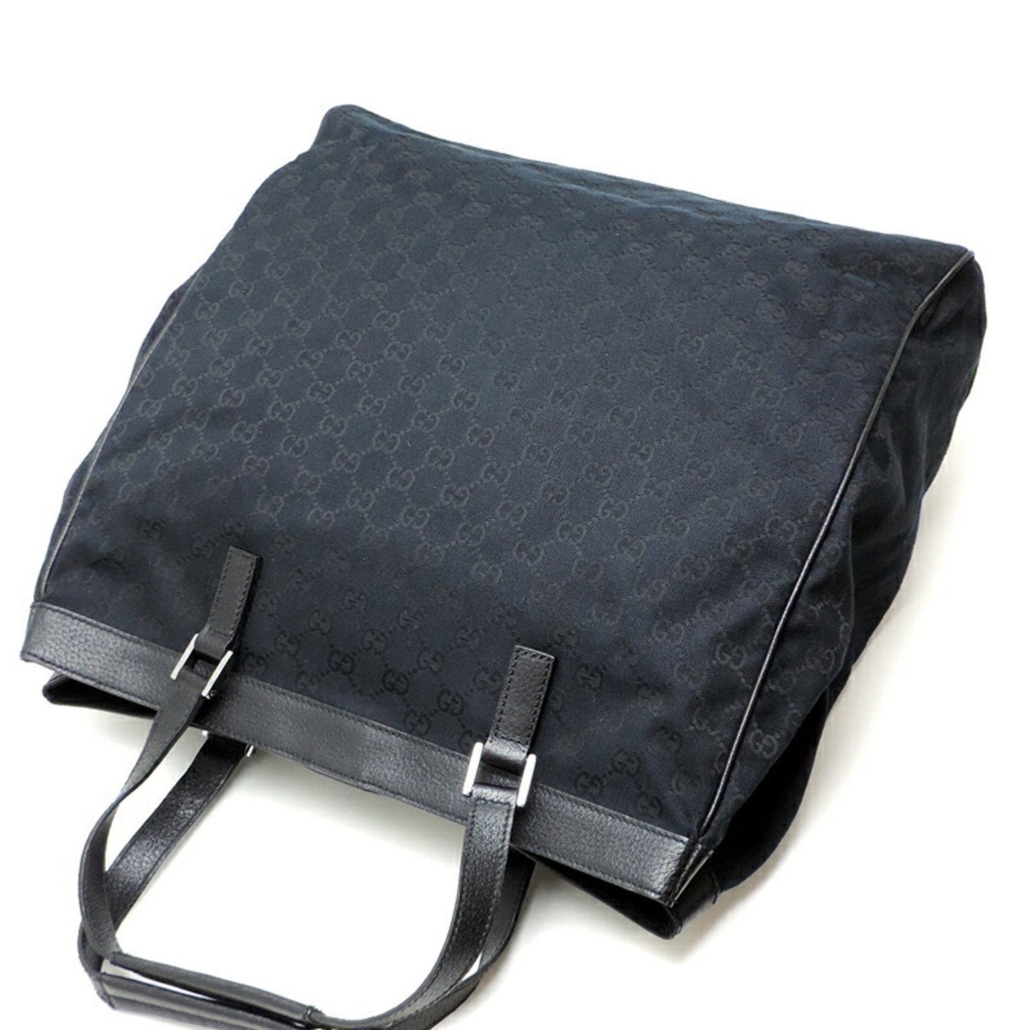 Gucci Gg Canvas Black Gg Canvas Tote Bag