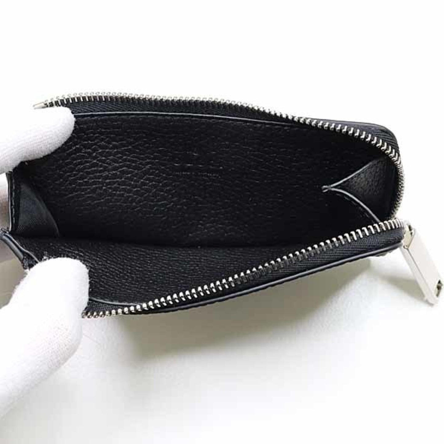 Gucci Silver Yellow Leather Card Wallet ( )