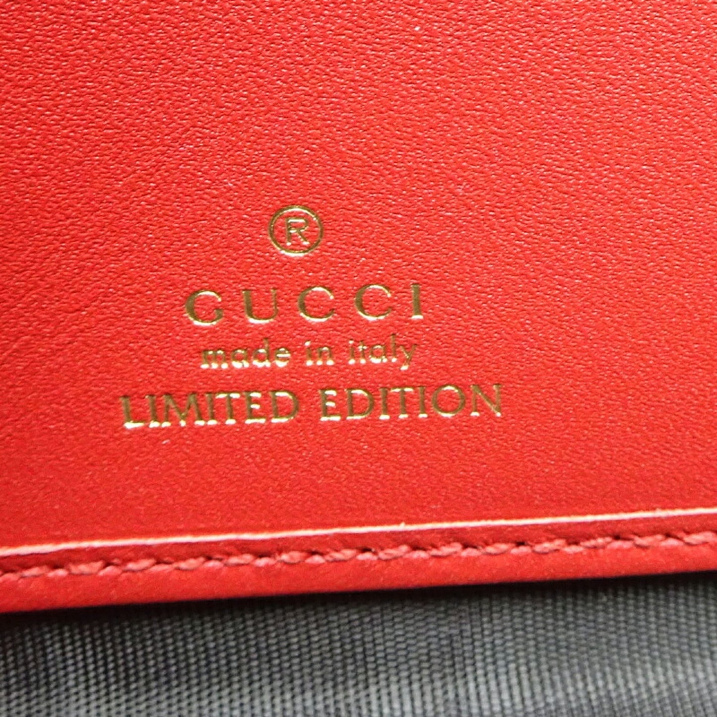 Gucci Beige Green Khaki Red Color Gg Supreme Long Bill Wallet (Bi-Fold) ( )