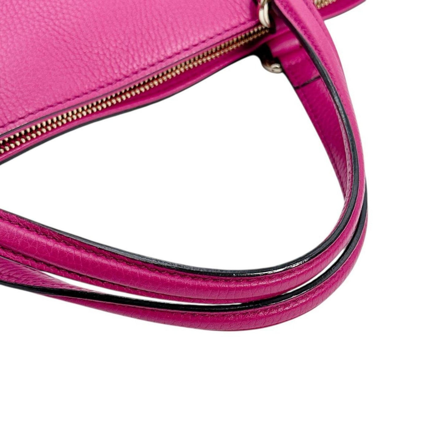 Gucci Pink Leather Handbag ( )