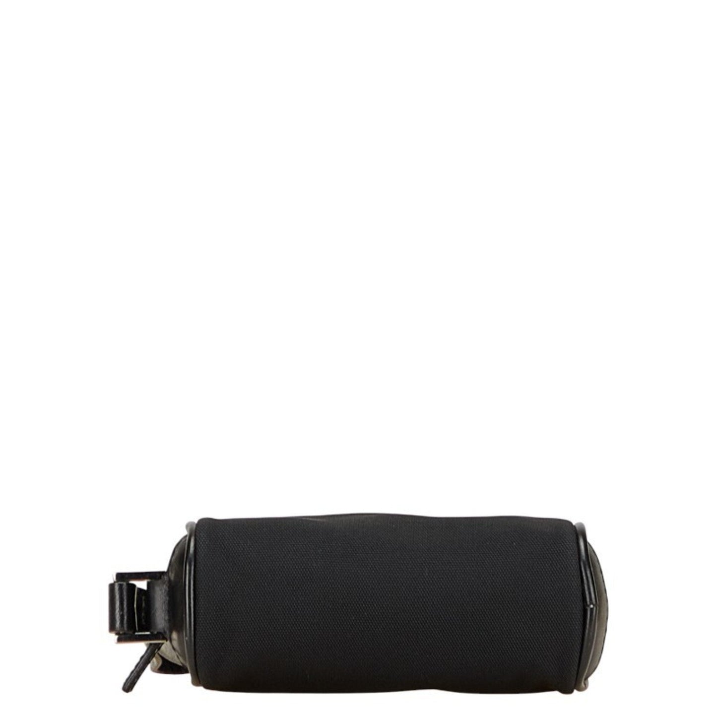Gucci Black Nylon Leather Pouch ( )