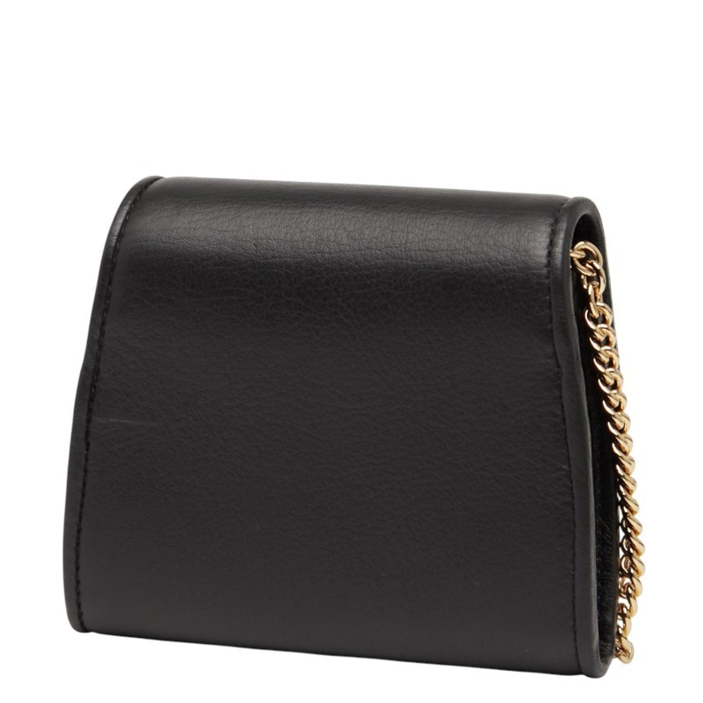 Gucci Black Leather Shoulder Bag ( )
