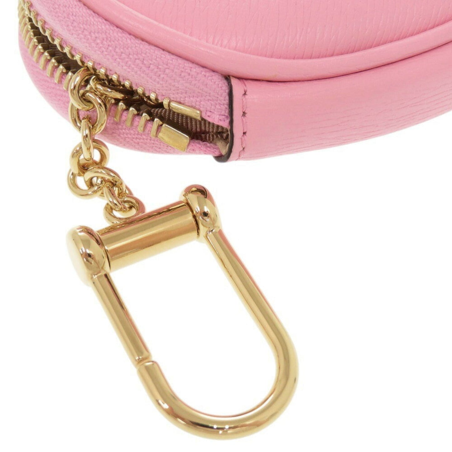 Gucci Pink Leather Coin Purse/Coin Case ( )