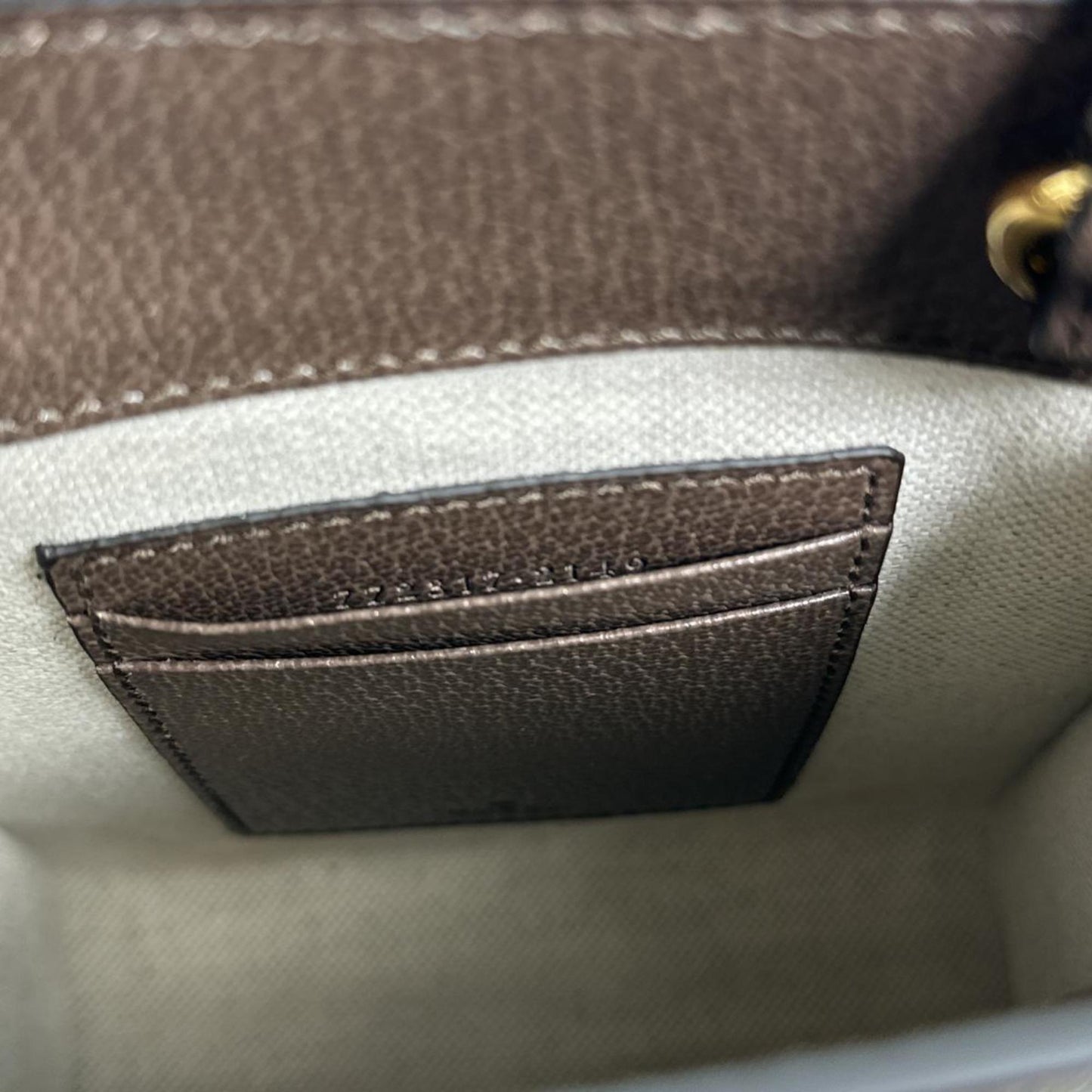 Gucci Beige Gg Canvas Shoulder Bag ( )