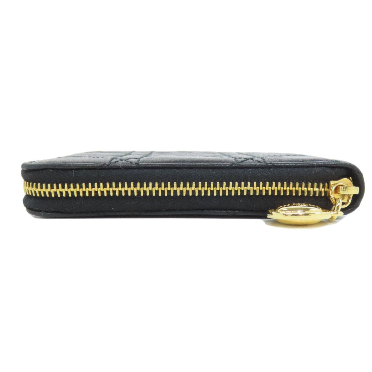 Christian Dior Black Leather Wallet (Bi-Fold) ()