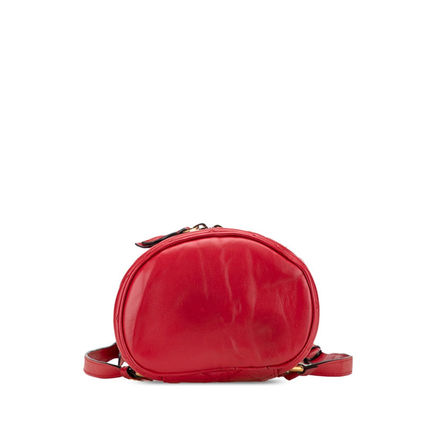 Gucci Gg Marmont Red Color Leather Backpack ( )