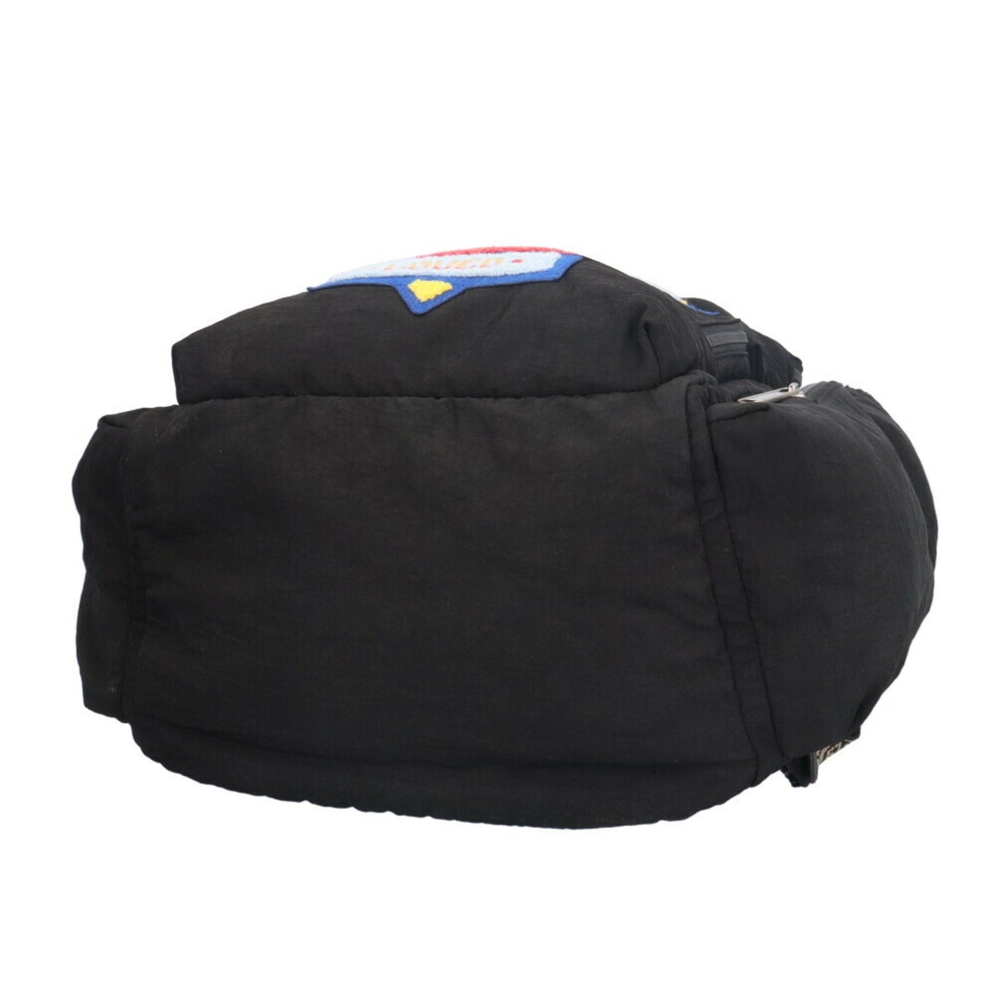 Gucci Black Multi-Color Nylon Backpack ( )