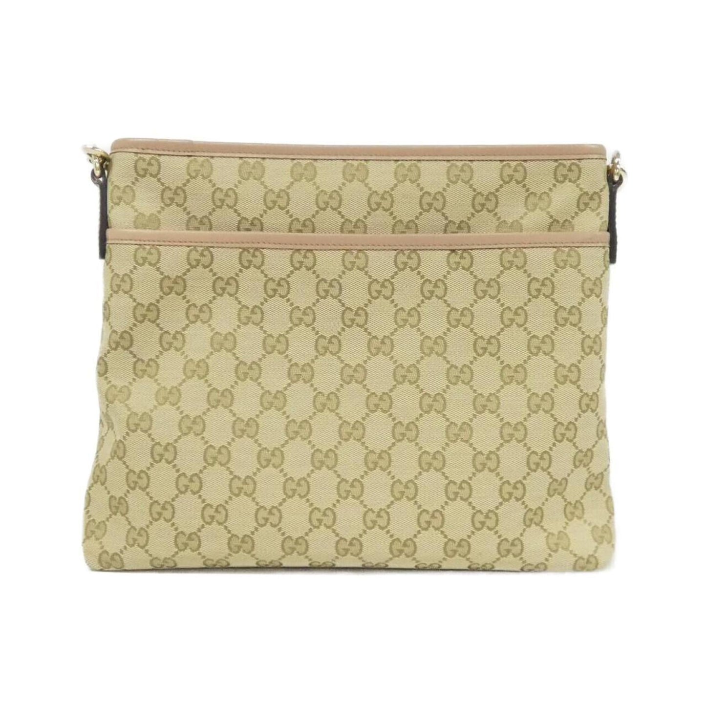 Gucci Gg Canvas Beige Pink Gg Canvas Shoulder Bag ( )