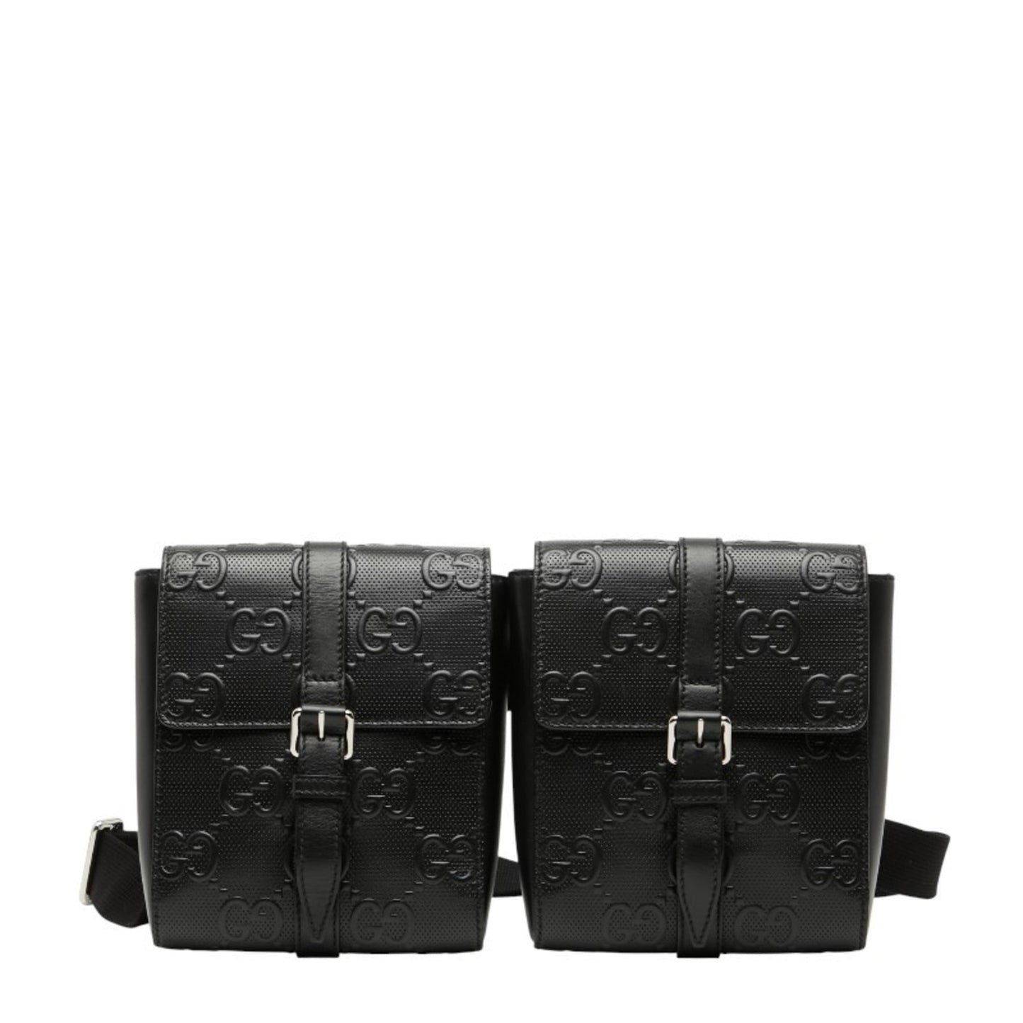 Gucci Black Leather Fanny Pack ( )