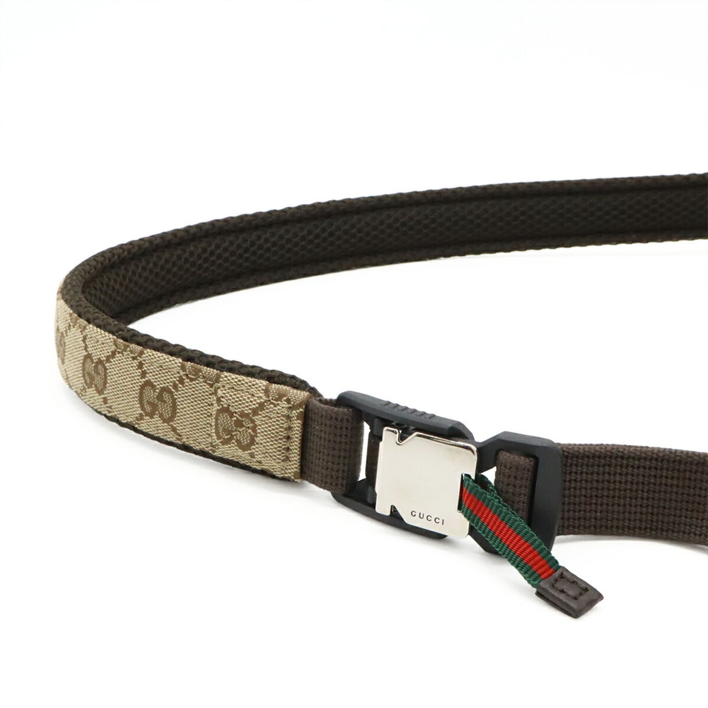 Gucci Beige Dark Brown Canvas Fanny Pack ( )