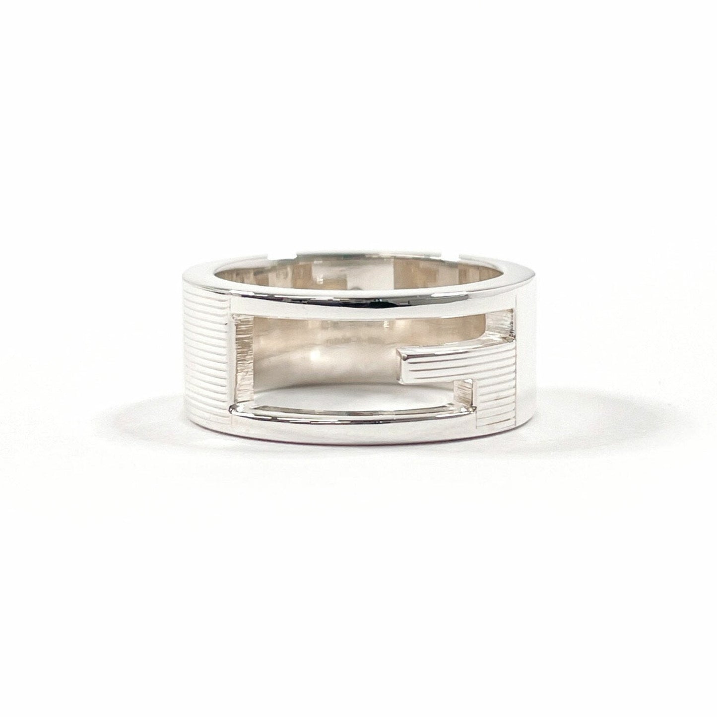 Gucci Silver Silver 925 Band Ring ( )