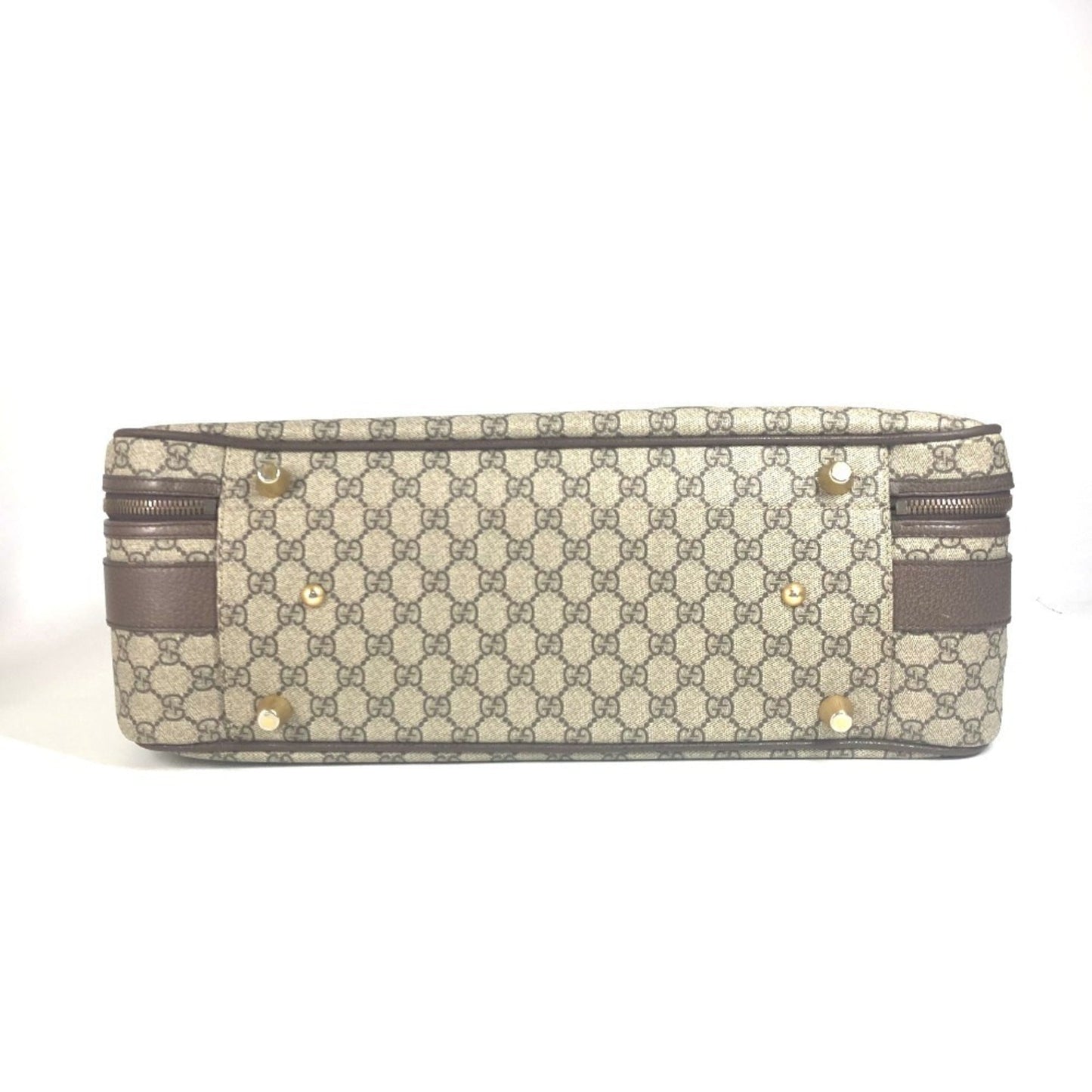 Gucci Beige Multi-Color Gg Supreme Boston Bag ( )