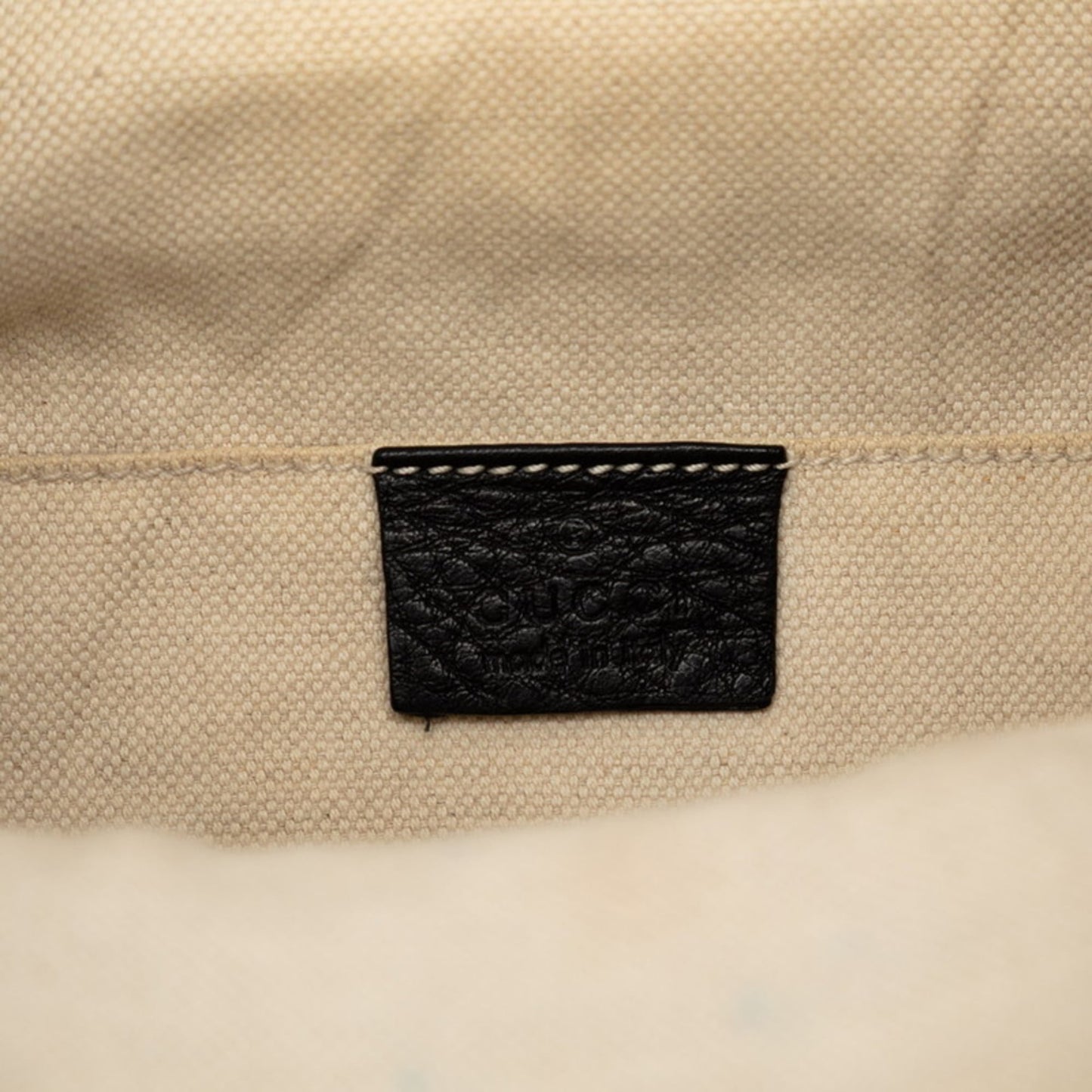 Gucci Black Leather Backpack ( )