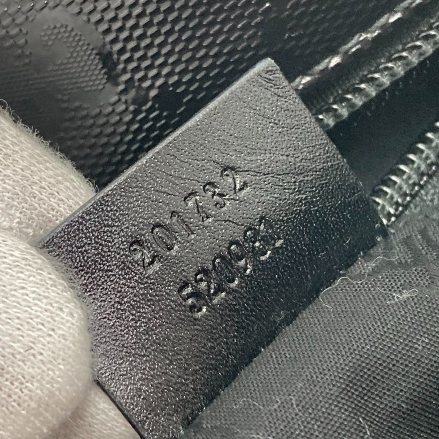 Gucci Black Gg Imprimé Messenger Bag Shoulder Bag ( )