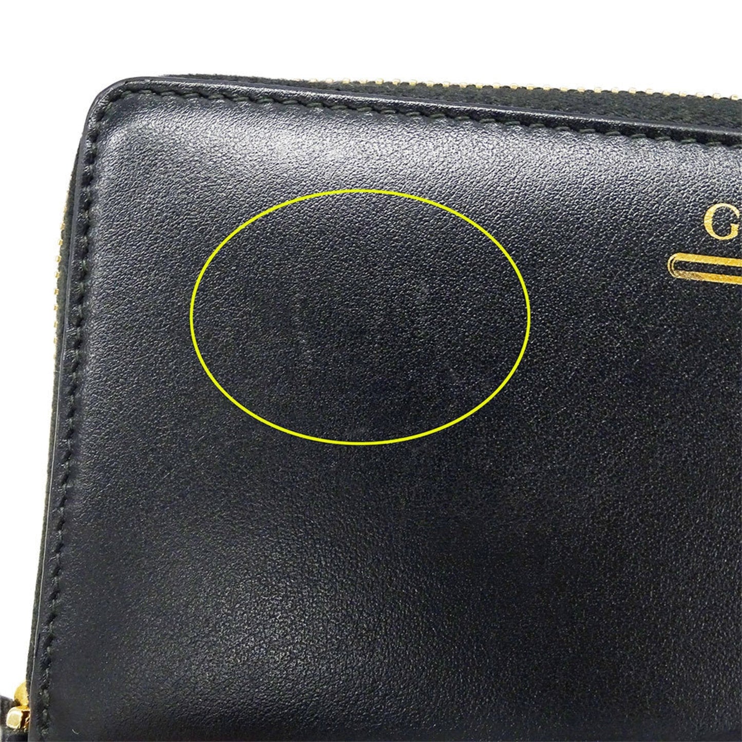 Gucci Black Leather Long Wallet (Bi-Fold) ( )