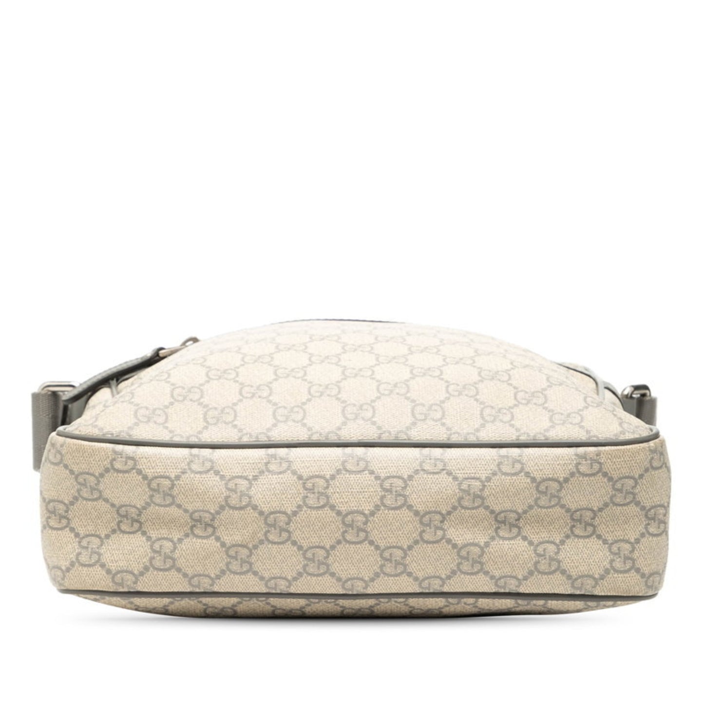 Gucci Beige Gray Pvc Leather Shoulder Bag ( )