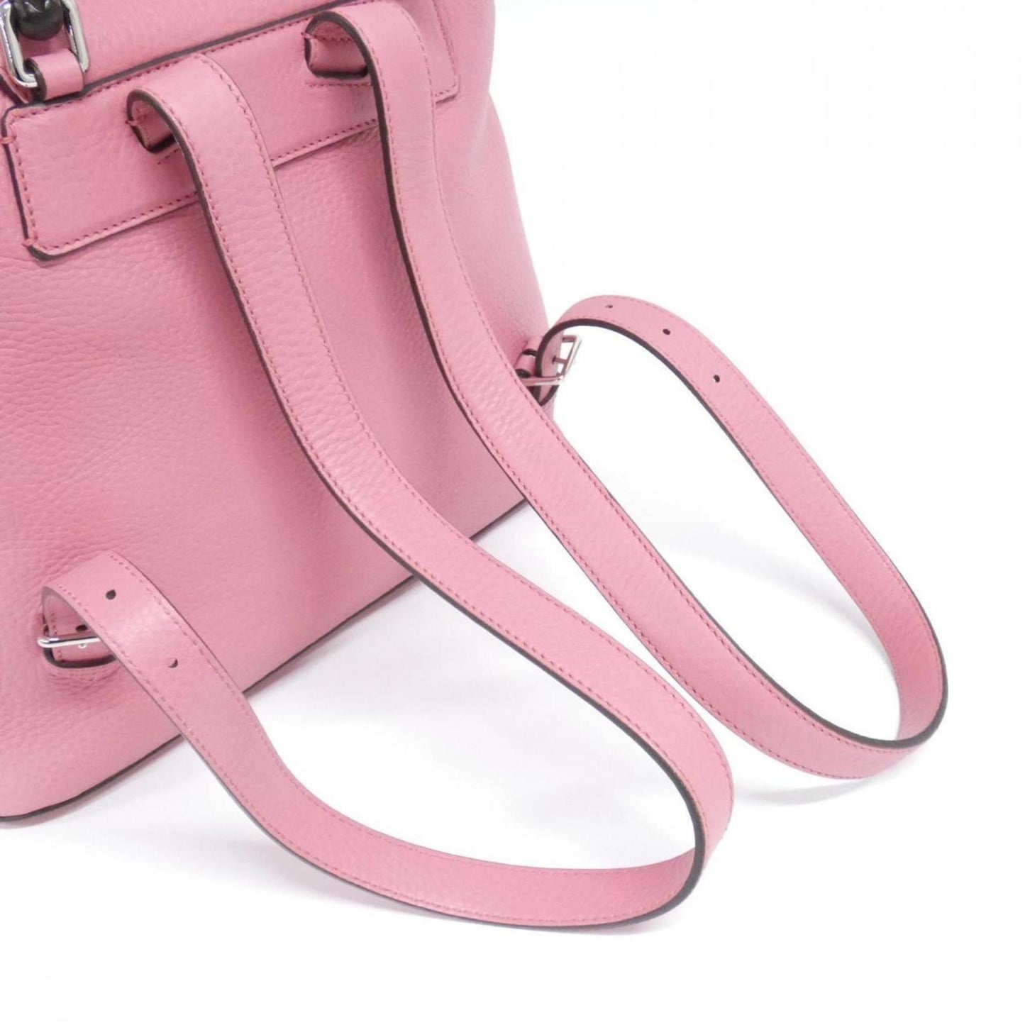 Gucci Silver Leather Backpack ( )