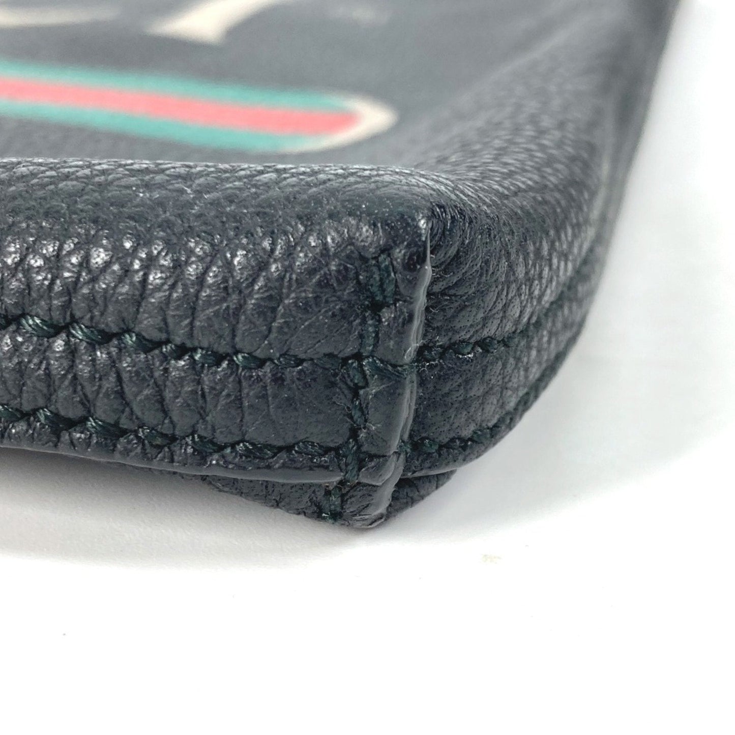 Gucci Black Leather Clutch Bag ( )