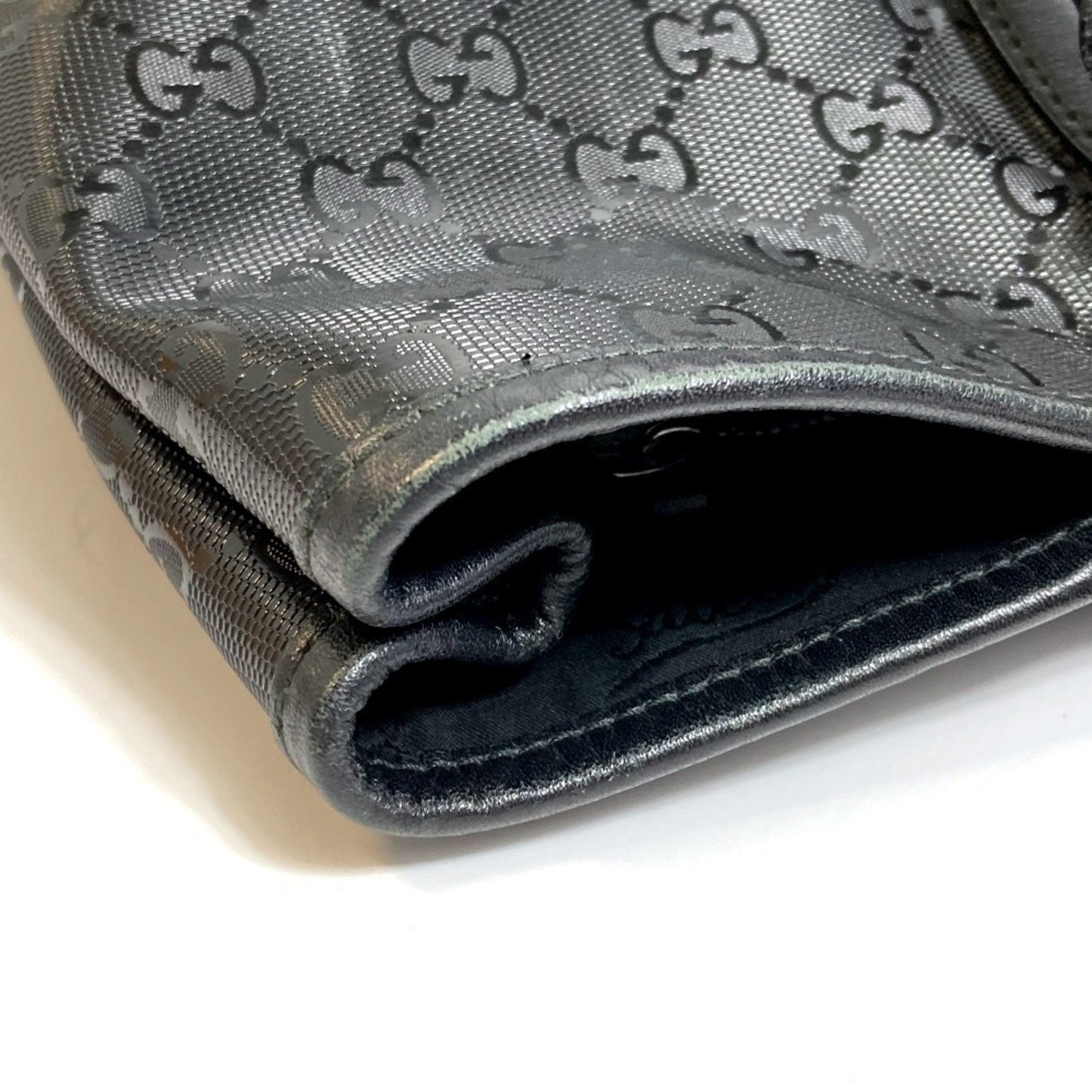 Gucci Black Gg Imprimé Tote Bag ( )