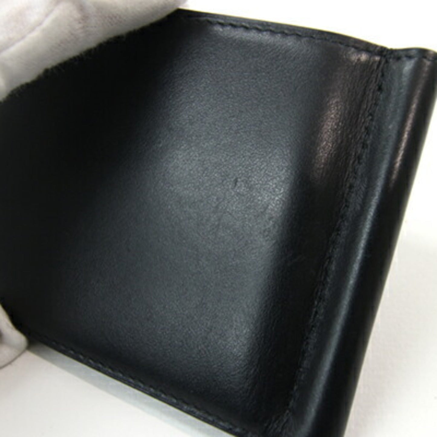 Christian Dior Black Leather Money Clip ()