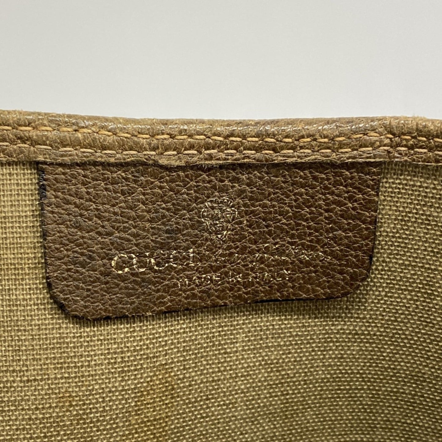 Gucci Brown Pvc Tote Bag ( )