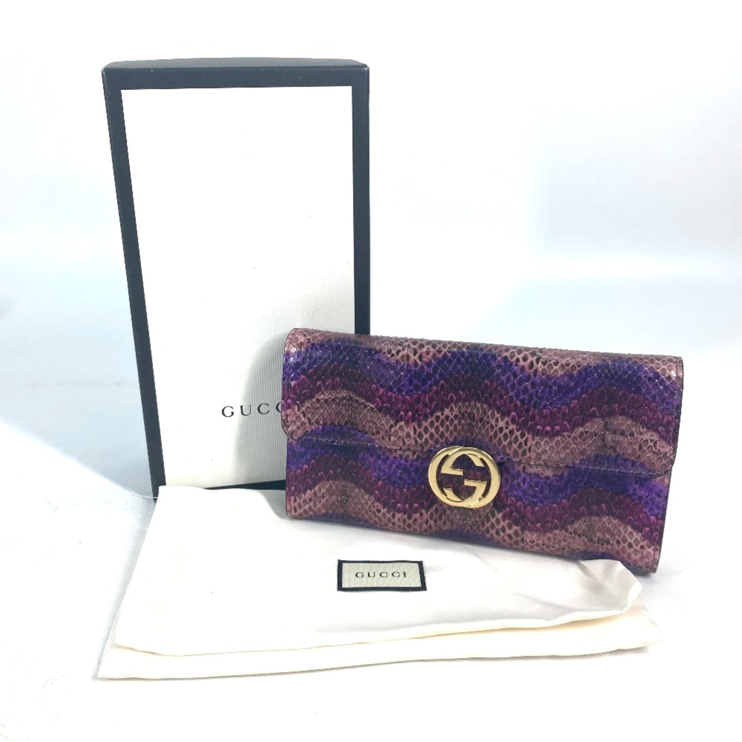 Gucci Purple Other Long Wallet (Bi-Fold) ( )