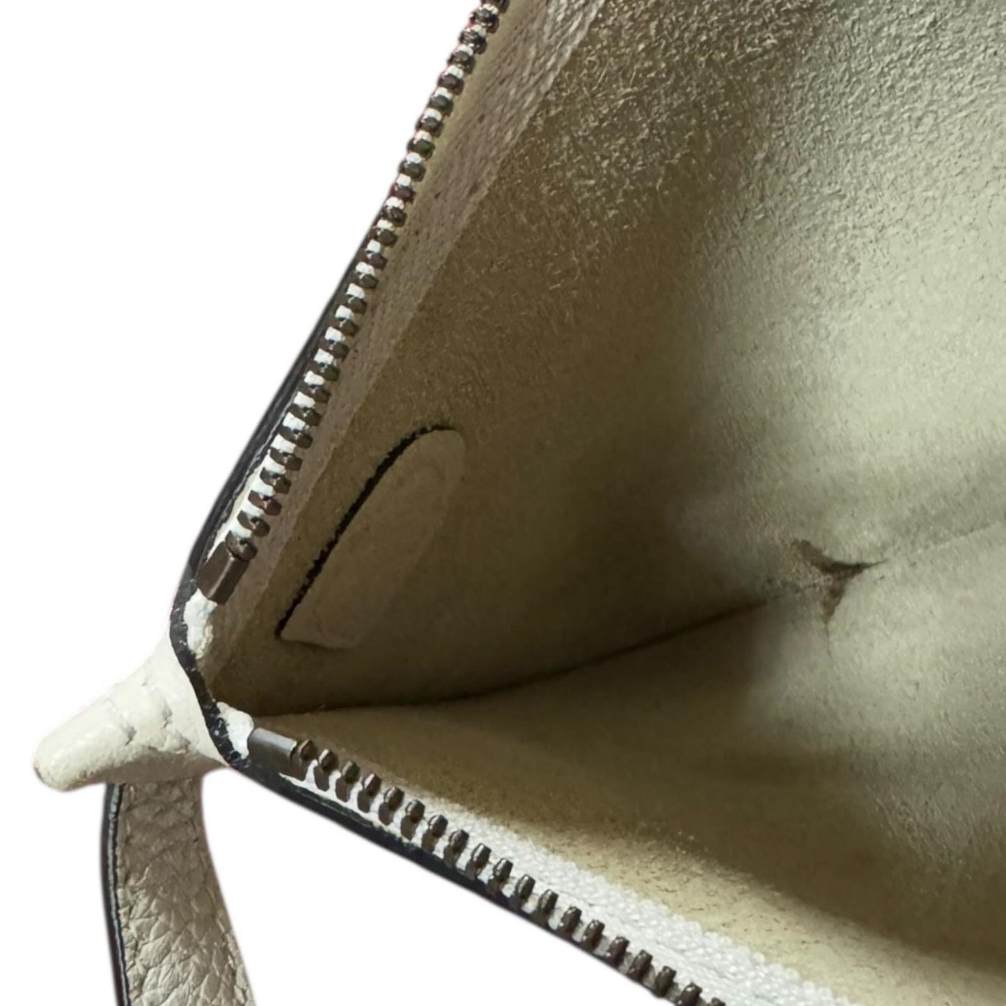 Gucci White Leather Backpack Basket ( )