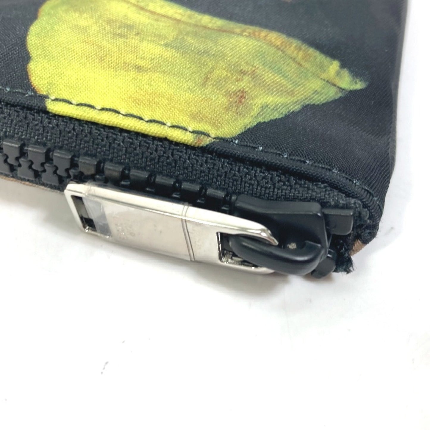 Christian Dior Black Multi-Color Nylon Clutch Bag ()