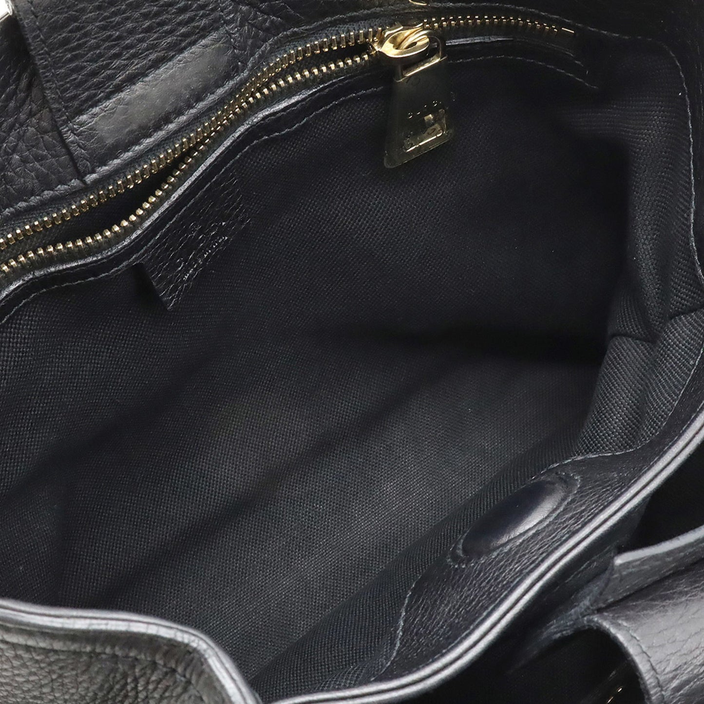 Gucci Black Bamboo Handbag Shoulder Bag Tote Bag ( )