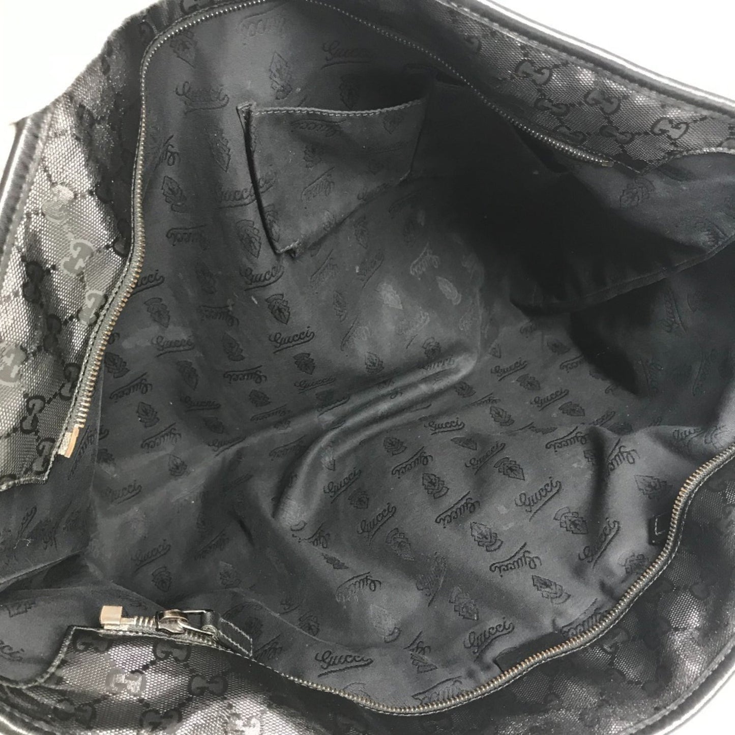 Gucci Gg Imprimé Black Gg Imprimé Shoulder Bag Tote Bag ( )