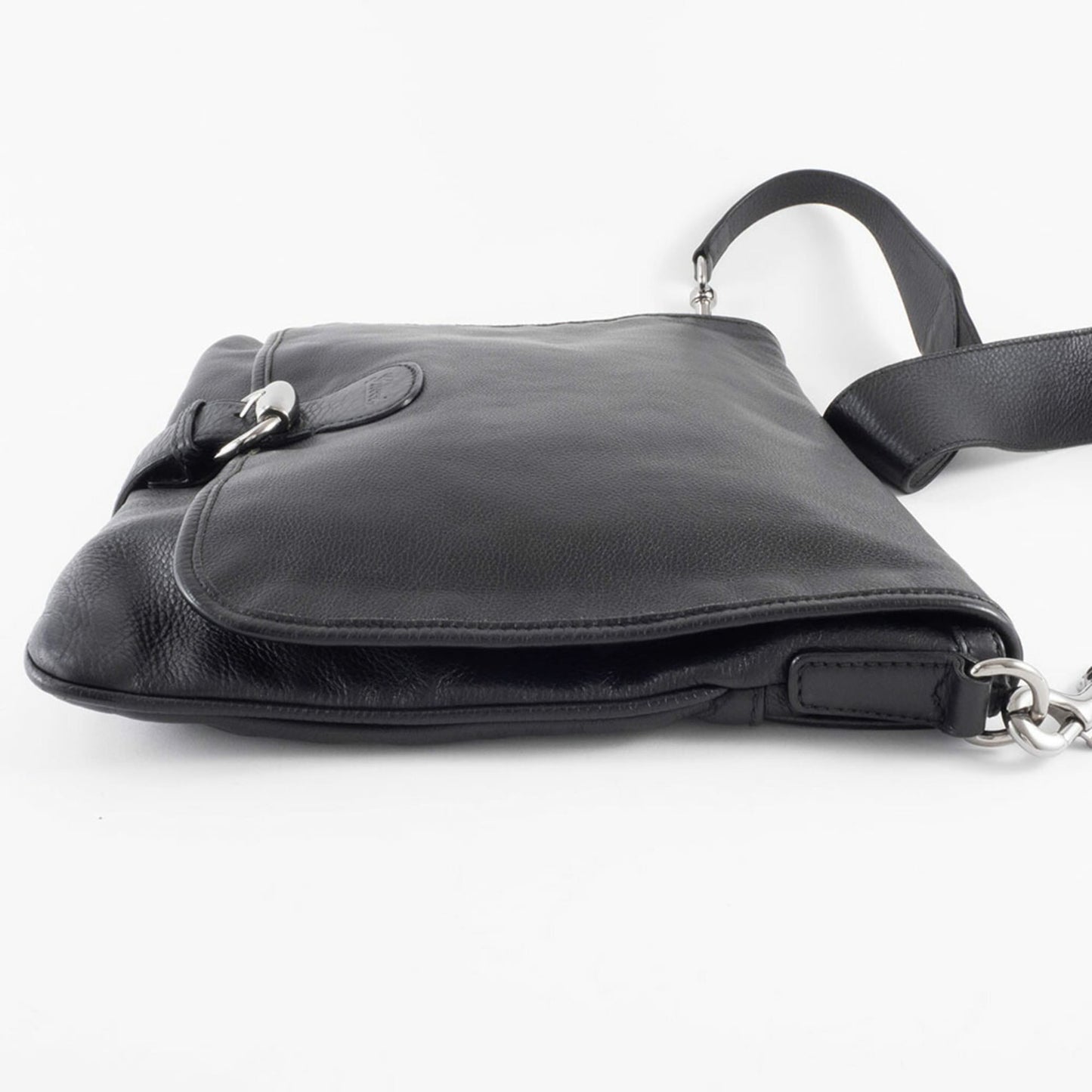 Gucci Black Leather Shoulder Bag ( )