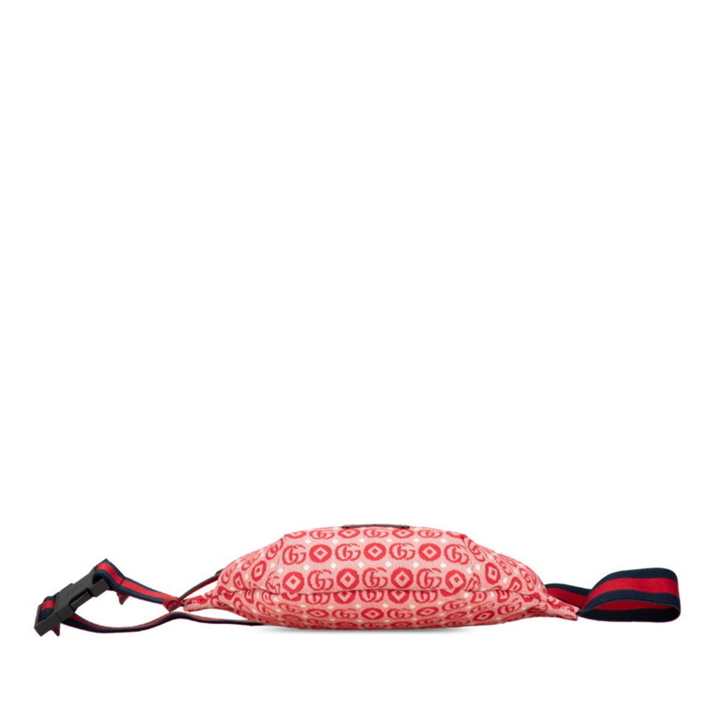 Gucci Red Color Canvas Fanny Pack ( )