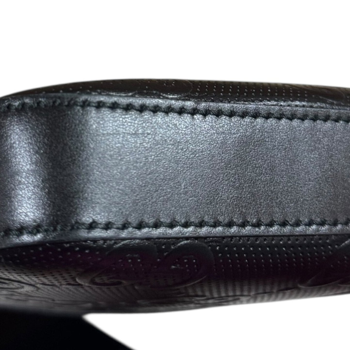 Gucci Black Leather Shoulder Bag ( )
