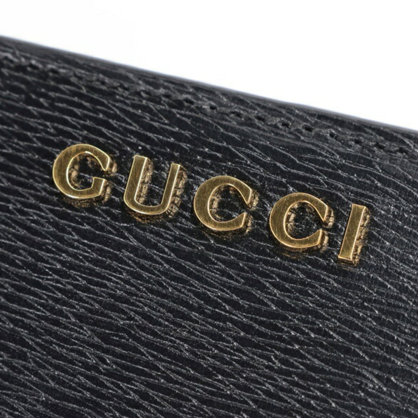 Gucci Black Leather Wallet (Bi-Fold) ( )