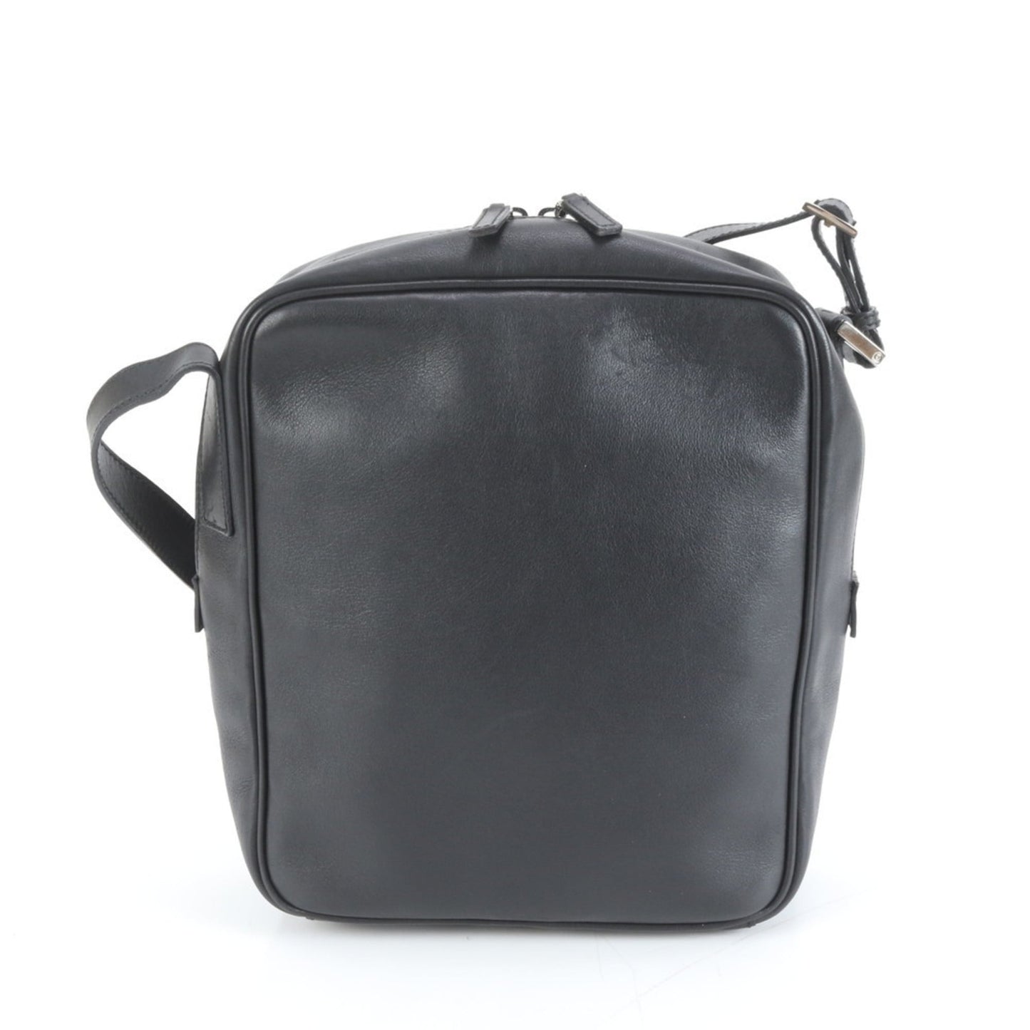 Gucci Black Leather Shoulder Bag ( )