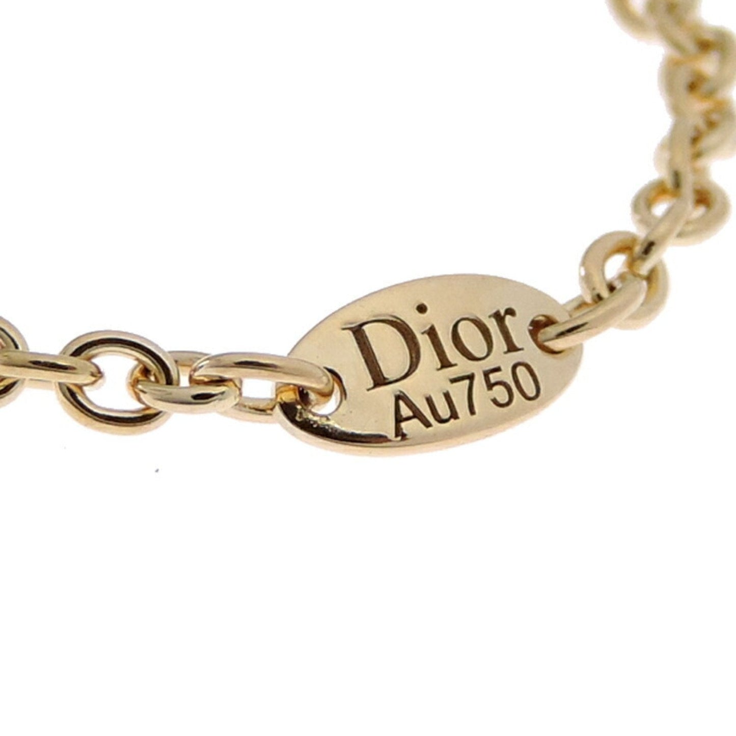 Christian Dior Gold White Yellow Gold (18K) Band Ring ()