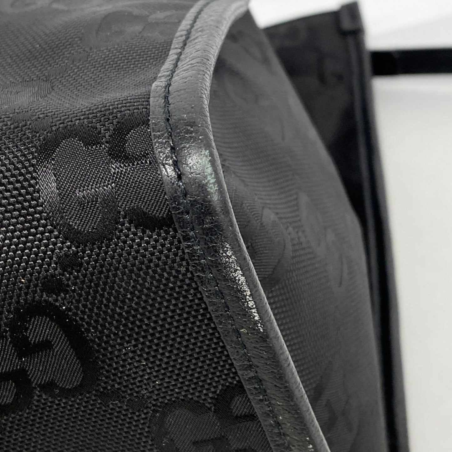 Gucci Black Nylon Tote Bag ( )