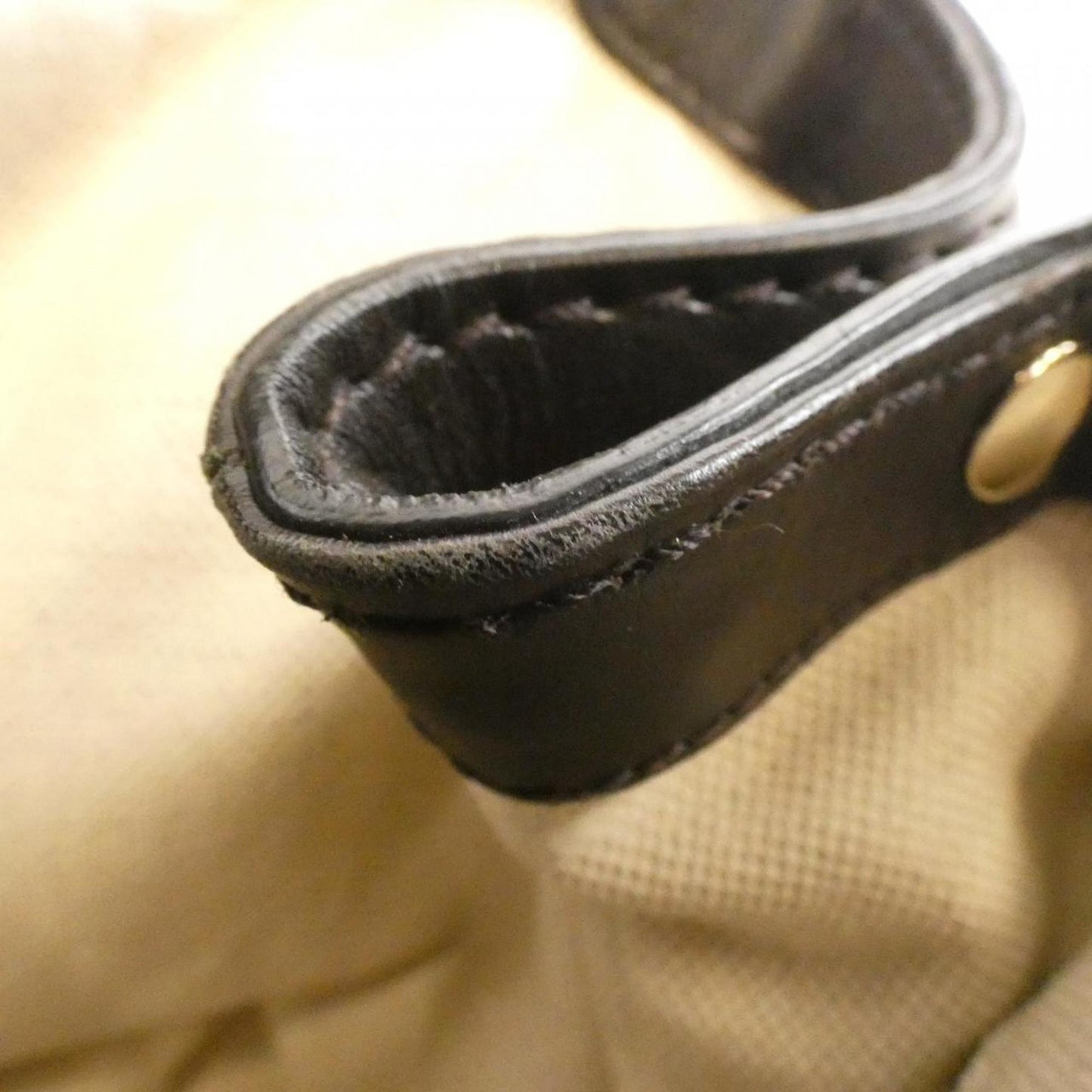 Gucci Beige Dark Brown Gg Canvas Handbag ( )