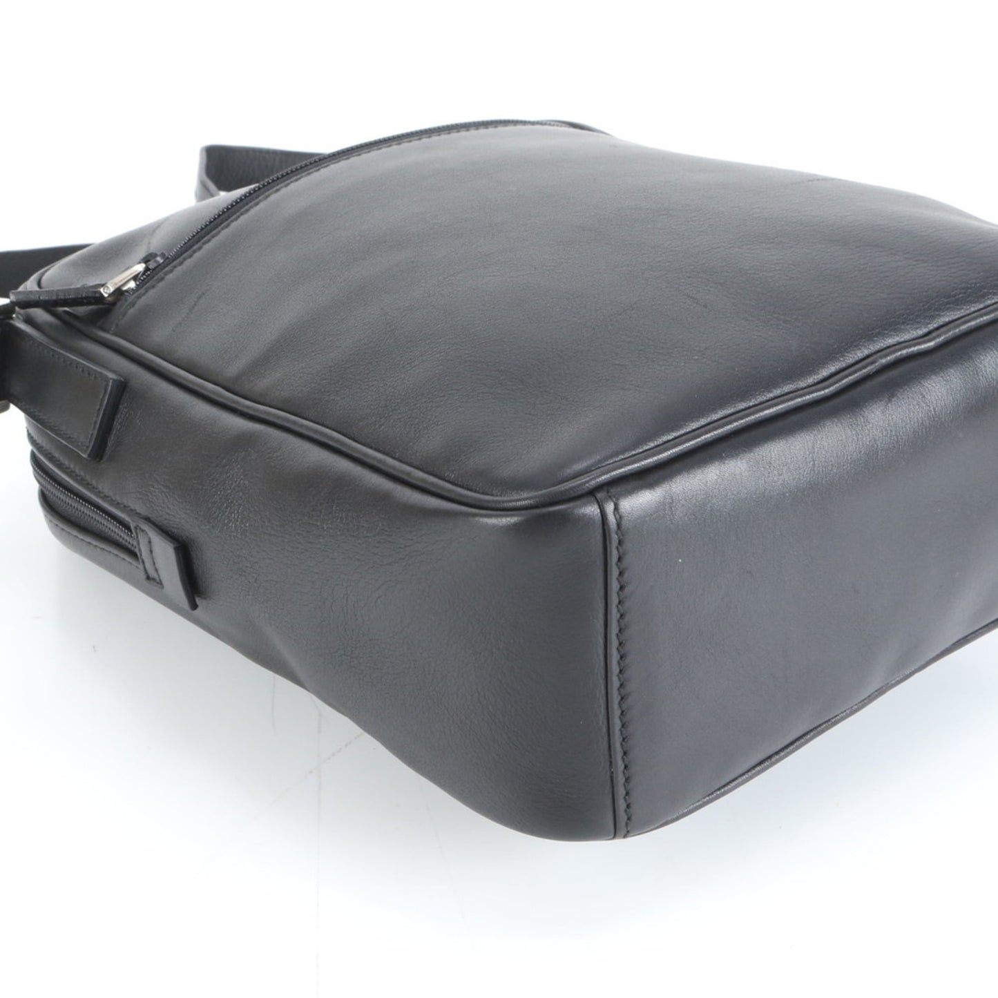 Gucci Black Leather Shoulder Bag ( )