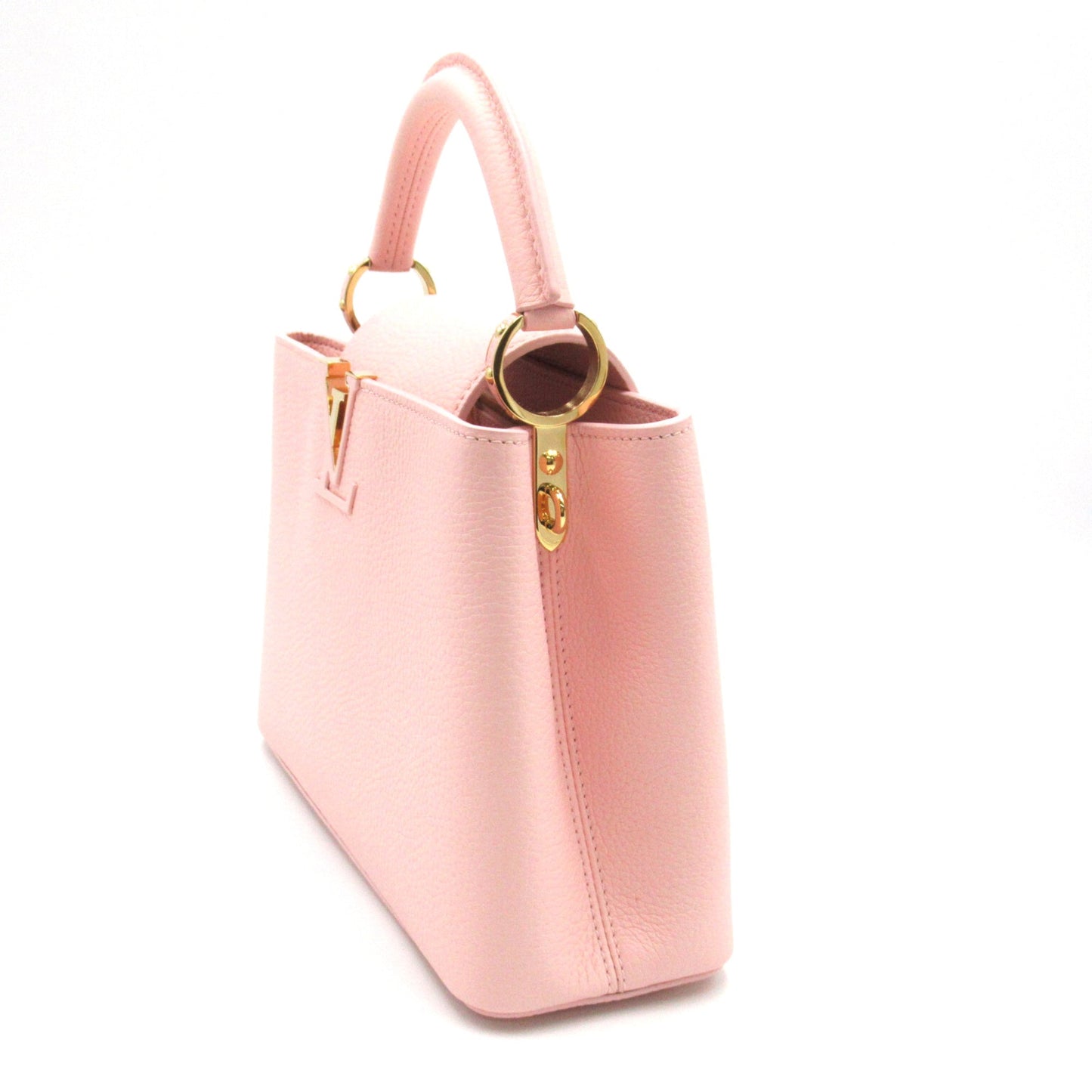 LOUIS VUITTON CapucineBB Pink Pink Taurillon Clemence Leather leather M22178